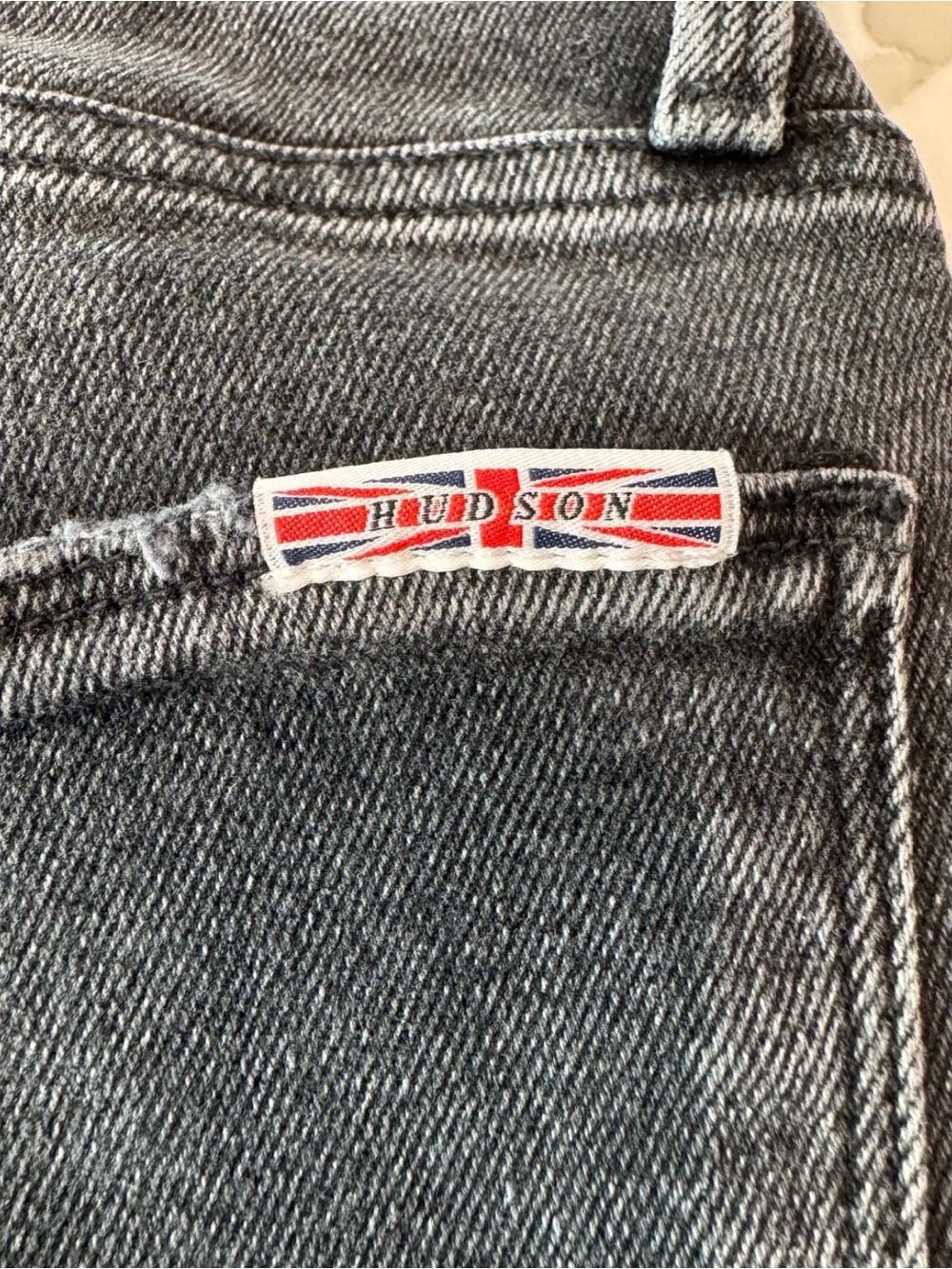 Hudson high rise bootcut crop  jeans